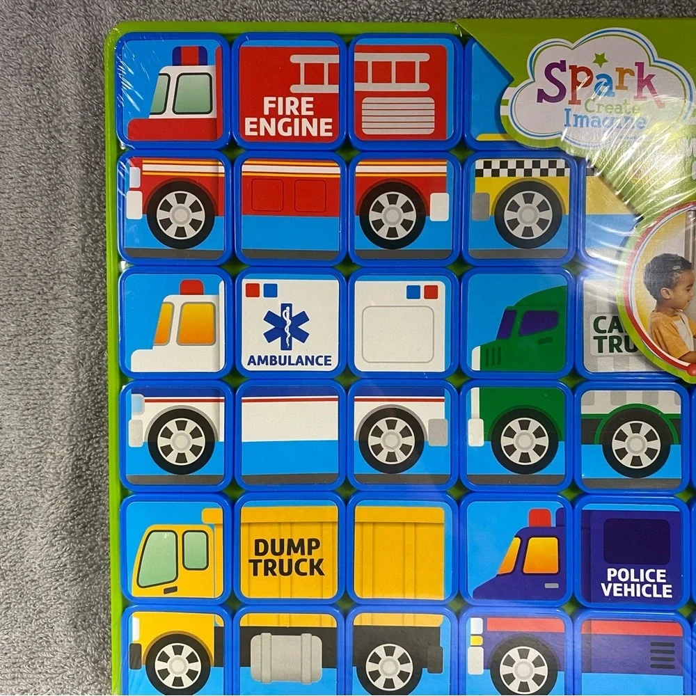 Spark‎ Magnetic Puzzle Tiles Provides Hours Of Educational And Imaginative